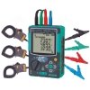 KEW6305-01 Analizator mocy + 3 cęgi 8125 500A